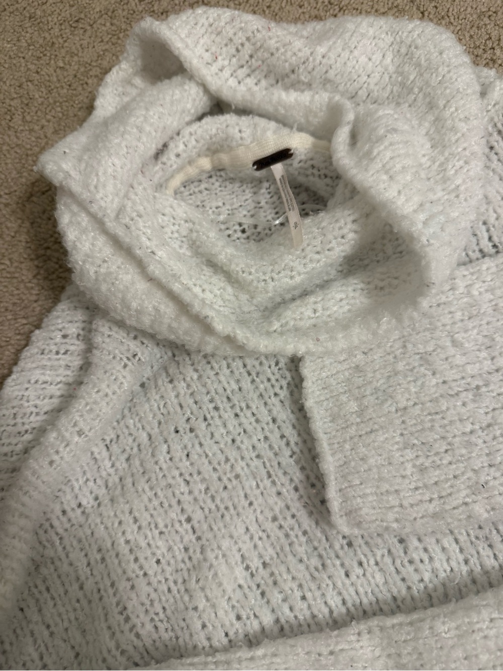 Free People Cowl Neck / Mock Neck / Roll Neck Sweater - Picture 4 of 4